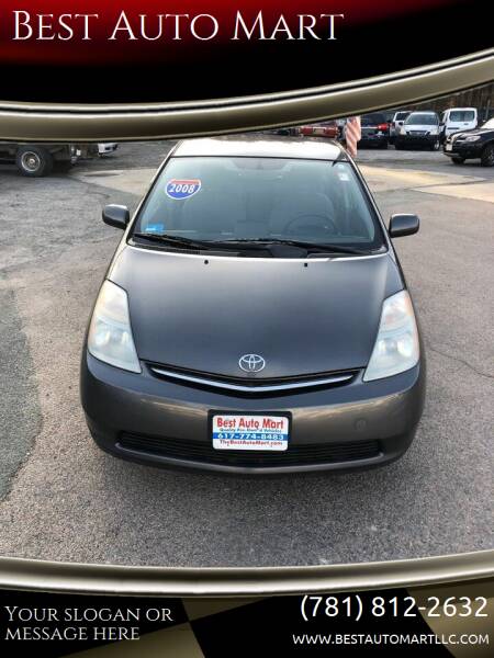 2008 Toyota Prius for sale at Best Auto Mart in Weymouth MA