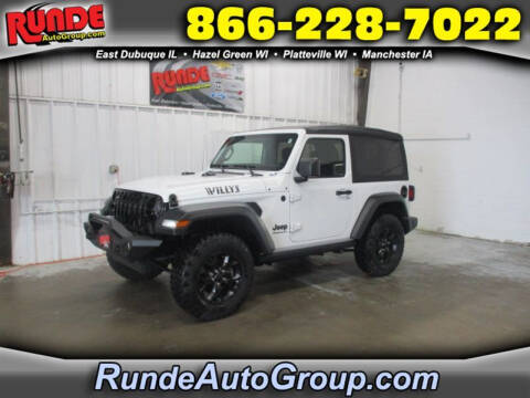 2021 Jeep Wrangler for sale at Runde PreDriven in Hazel Green WI