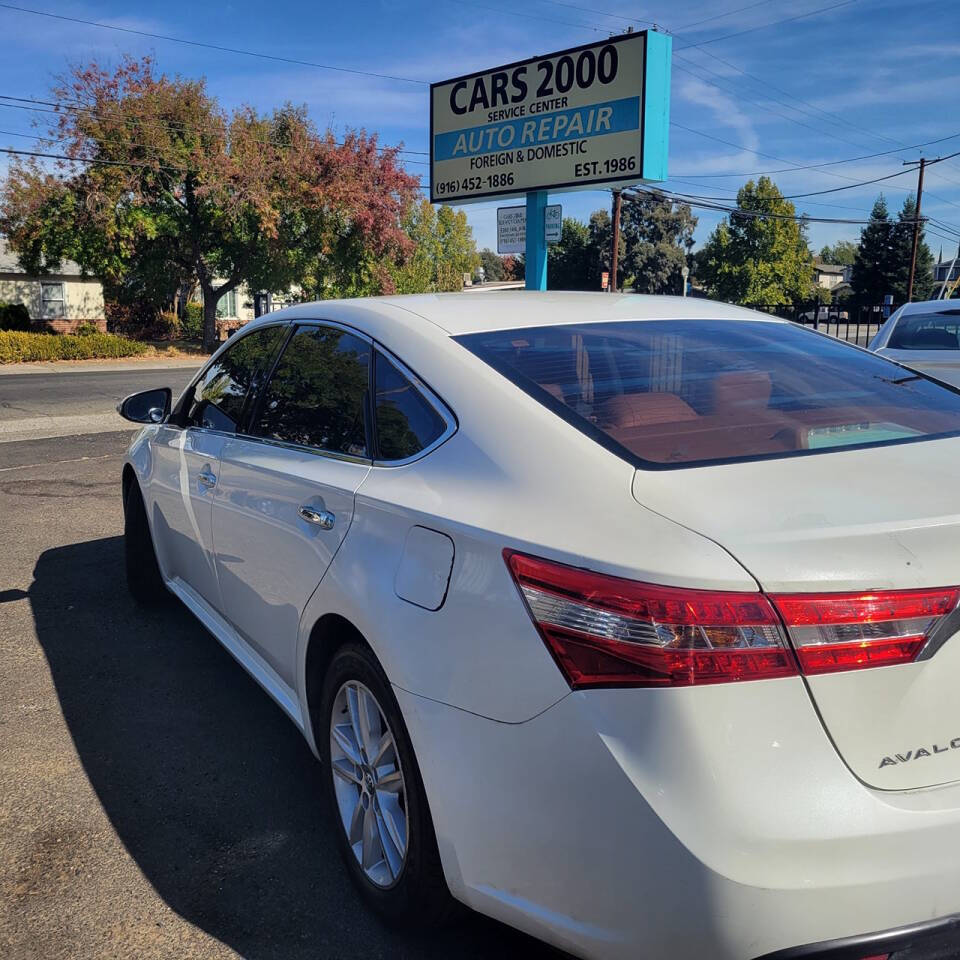 2013 Toyota Avalon for sale at CARS 2000 in Sacramento, CA