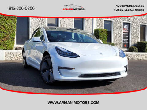 2020 Tesla Model 3 for sale at Armani Motors in Roseville CA