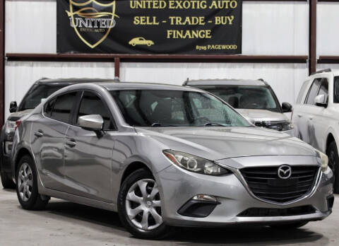 2014 Mazda MAZDA3 for sale at United Exotic Auto in Houston TX