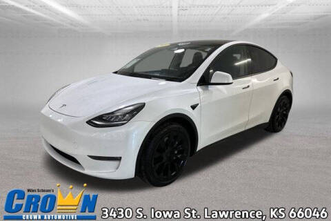 2021 Tesla Model Y for sale at Crown Automotive of Lawrence Kansas in Lawrence KS