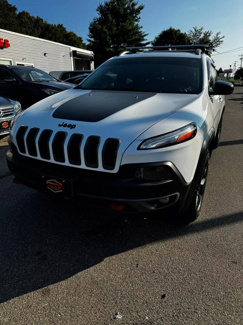 2017 Jeep Cherokee for sale at Adam Auto Sales Inc in Berlin, CT