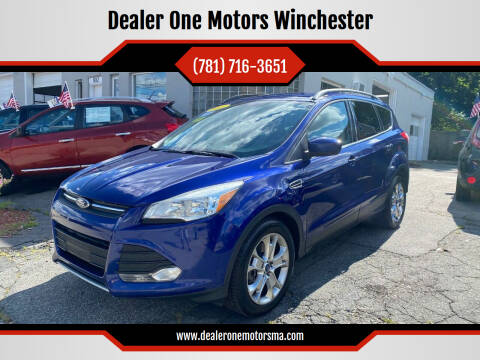 2015 Ford Escape for sale at Dealer One Motors Winchester in Winchester MA
