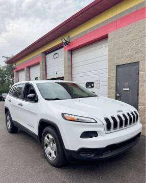 2014 Jeep Cherokee for sale at MIDWEST CAR SEARCH in Fridley MN