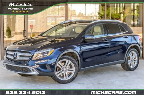 2017 Mercedes-Benz GLA for sale at Mich's Foreign Cars in Hickory NC