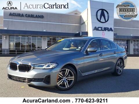 2021 BMW 5 Series for sale at Acura Carland in Duluth GA
