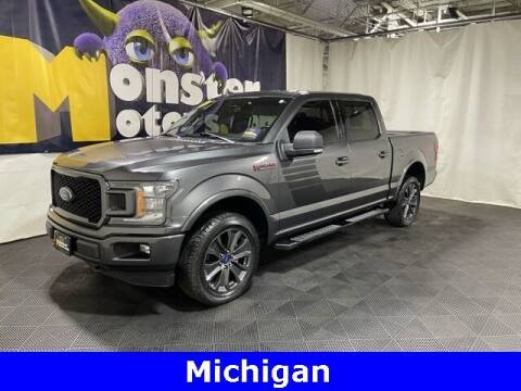 2018 Ford F-150 for sale at Monster Motors in Michigan Center MI