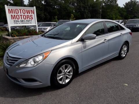 2012 Hyundai Sonata for sale at Midtown Motors in Beach Park IL