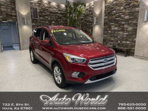 2019 Ford Escape for sale at Auto World Used Cars in Hays KS