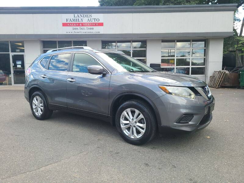 2015 Nissan Rogue for sale at Landes Family Auto Sales in Attleboro MA