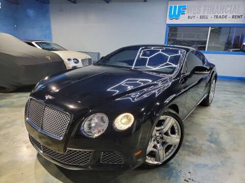 2012 Bentley Continental for sale at Wes Financial Auto in Dearborn Heights MI