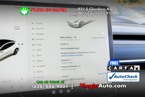 2019 Tesla Model 3 Standard Range Plus