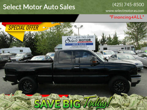 2006 Chevrolet Silverado 1500 for sale at Select Motor Auto Sales in Lynnwood WA