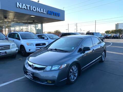 2010 Honda Civic for sale at National Autos Sales in Sacramento CA