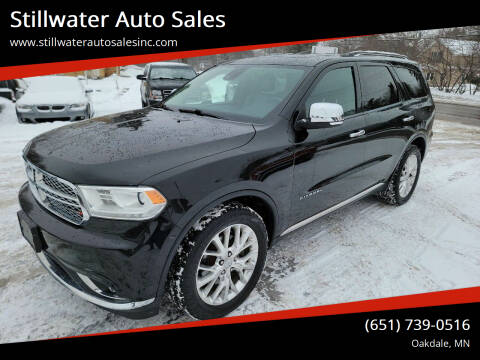 2015 Dodge Durango for sale at Stillwater Auto Sales in Oakdale MN