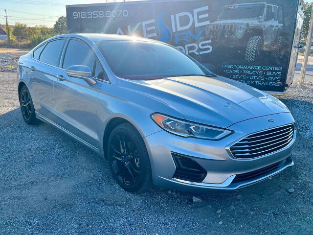 2020 Ford Fusion for sale at Lakeside Auto RV & Outdoors in Cleveland, OK