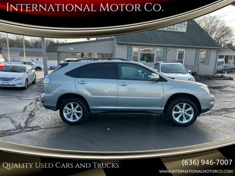 2008 Lexus RX 350 for sale at International Motor Co. in Saint Charles MO
