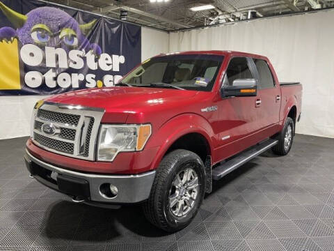 2012 Ford F-150 for sale at Monster Motors in Michigan Center MI