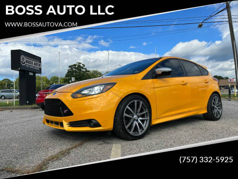 2013 Ford Focus for sale at BOSS AUTO LLC in Norfolk VA