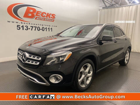 2019 Mercedes-Benz GLA for sale at Becks Auto Group in Mason OH