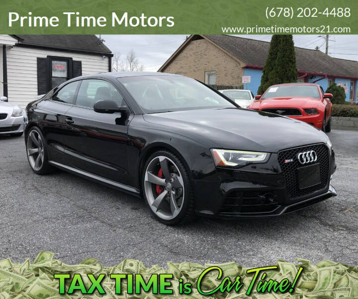 2015 Audi RS 5 for sale at Prime Time Motors in Marietta GA