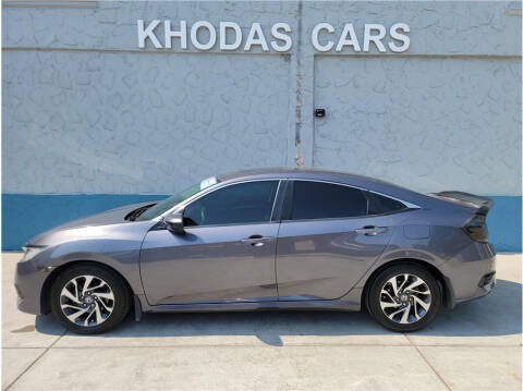 2016 Honda Civic for sale at Khodas Cars in Gilroy CA