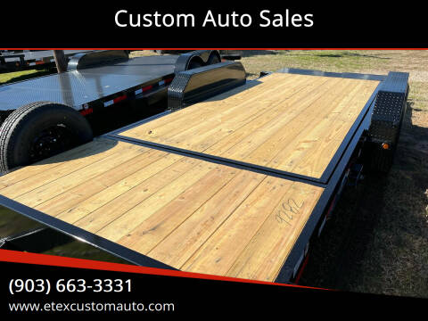 2023 Top Hat 20x83 Tilt Utility/Car Hauler for sale at Custom Auto Sales - TRAILERS in Longview TX