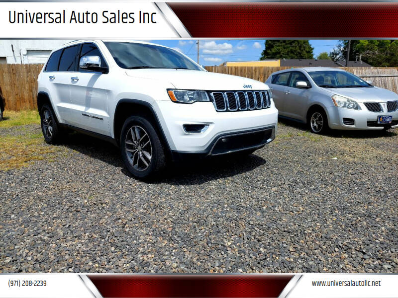 2017 Jeep Grand Cherokee for sale at Universal Auto Sales Inc in Salem OR