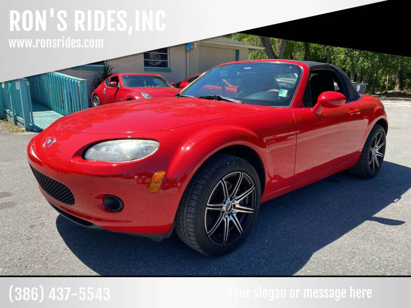 2006 Mazda MX-5 Miata for sale at RON'S RIDES,INC in Bunnell FL