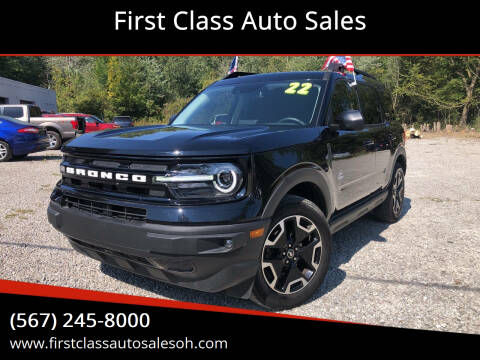 2022 Ford Bronco Sport for sale at First Class Auto Sales MI in Erie MI