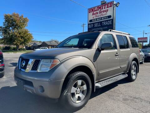 2007 Nissan Pathfinder for sale at Unlimited Auto Group in West Chester OH