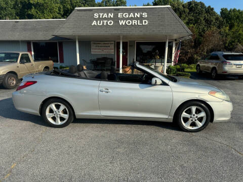 2006 Toyota Camry Solara for sale at STAN EGAN'S AUTO WORLD, INC. in Greer SC