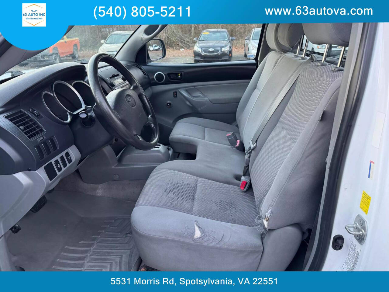 2010 Toyota Tacoma for sale at 63 Auto Inc in Spotsylvania, VA