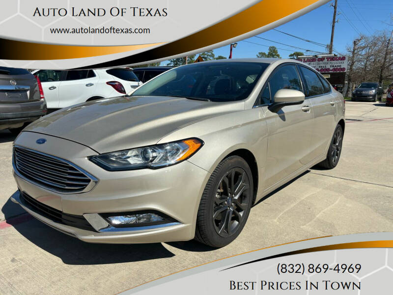 2018 Ford Fusion for sale at Auto Land Of Texas in Cypress TX