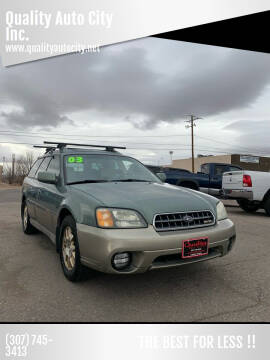 2003 Subaru Outback for sale at Quality Auto City Inc. in Laramie WY