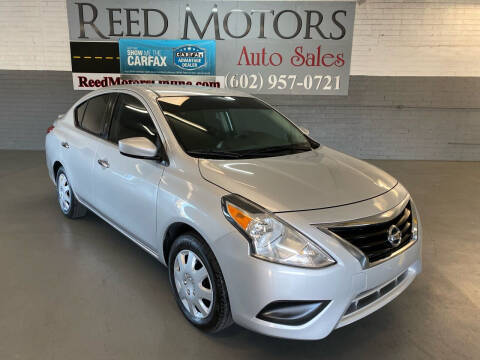 2017 Nissan Versa for sale at REED MOTORS LLC in Phoenix AZ