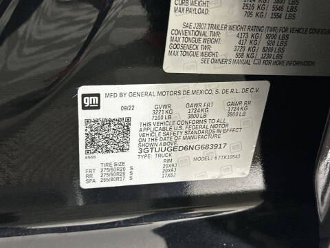 2022 GMC Sierra 1500