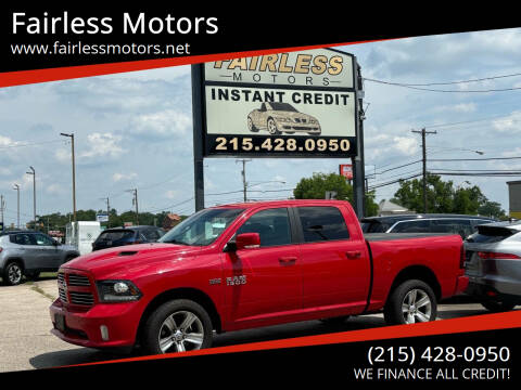 2016 RAM 1500 for sale at Fairless Motors in Fairless Hills PA