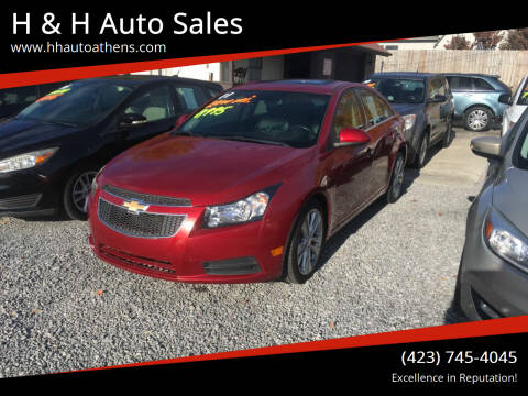 2011 Chevrolet Cruze for sale at H & H Auto Sales in Athens TN