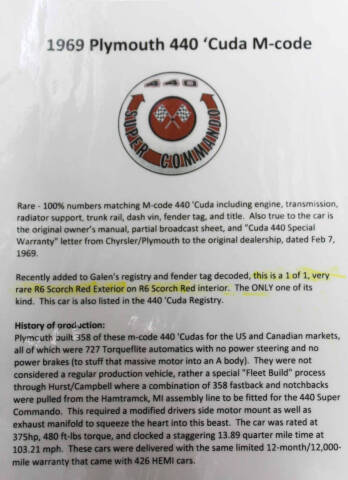 1969 Plymouth Barracuda