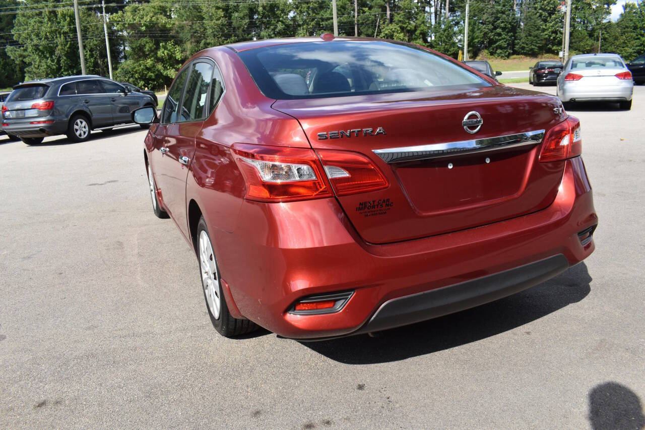 2017 Nissan Sentra for sale at Next Car Imports in Raleigh, NC