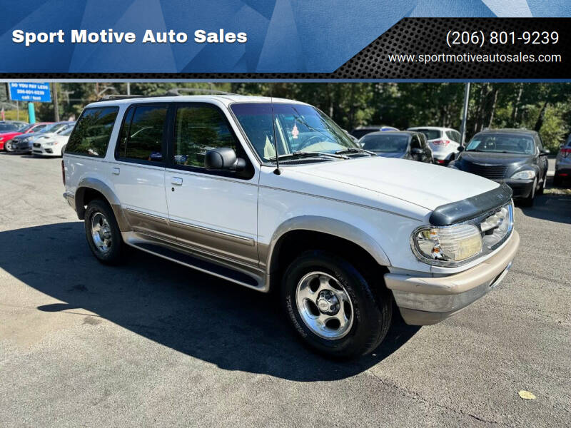 1998 Ford Explorer for sale at Sport Motive Auto Sales in Seattle WA