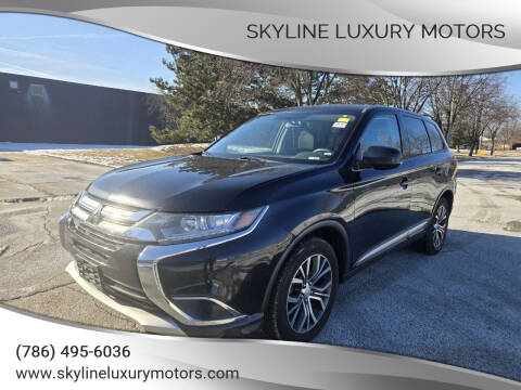 2018 Mitsubishi Outlander for sale at Skyline Luxury Motors in Buffalo Grove IL