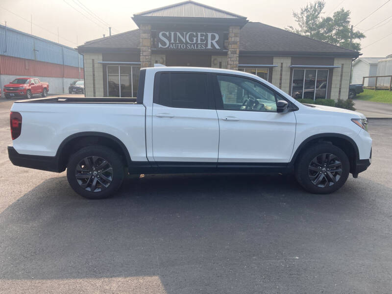 2021 Honda Ridgeline for sale at Singer Auto Sales in Caldwell OH