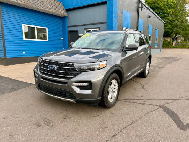 2022 Ford Explorer for sale at Jon's Auto in Marquette, MI