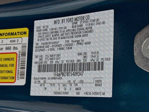 2026 Ford Mustang