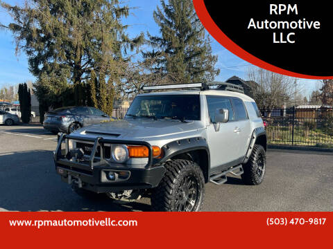 2007 Toyota FJ Cruiser for sale at RPM Automotive LLC in Portland OR