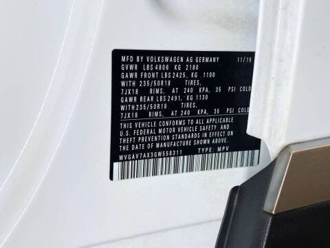 2016 Volkswagen Tiguan