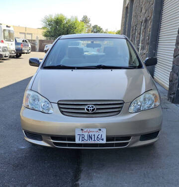 2004 Toyota Corolla for sale at CA Motors in Livermore CA